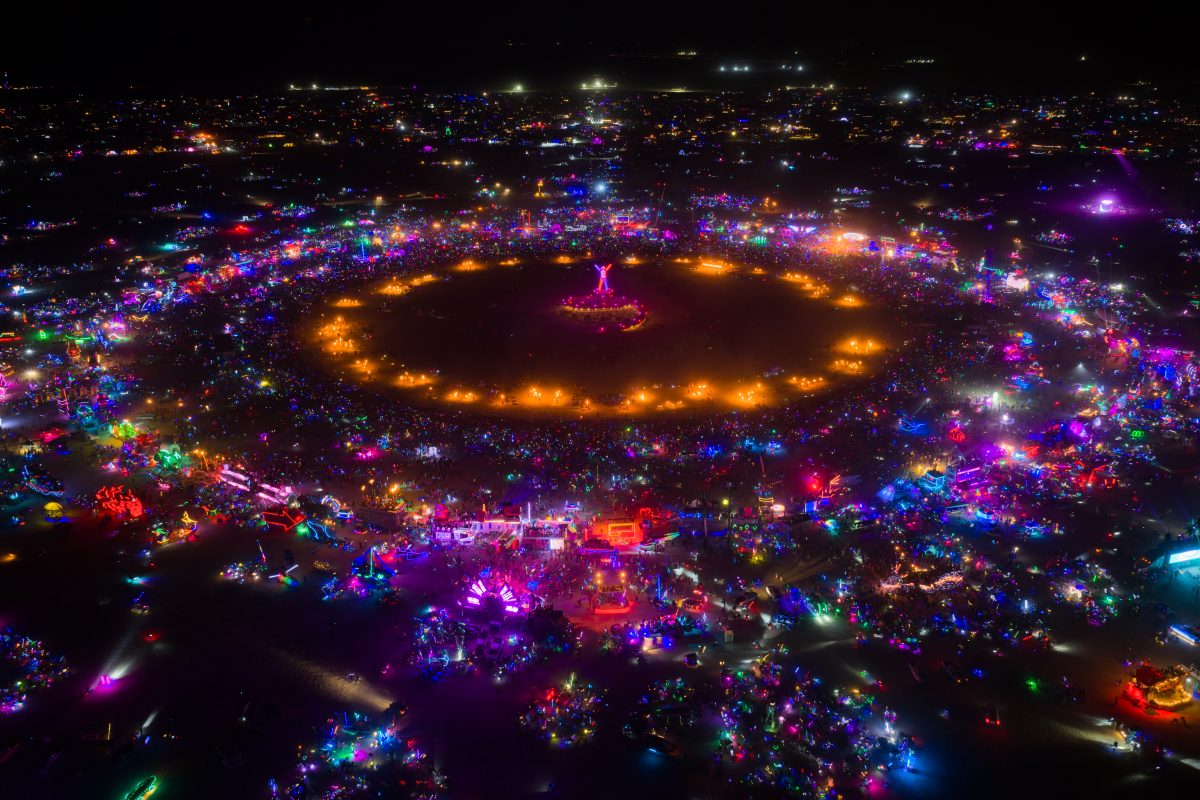 Burning Man 2025 Man Burn