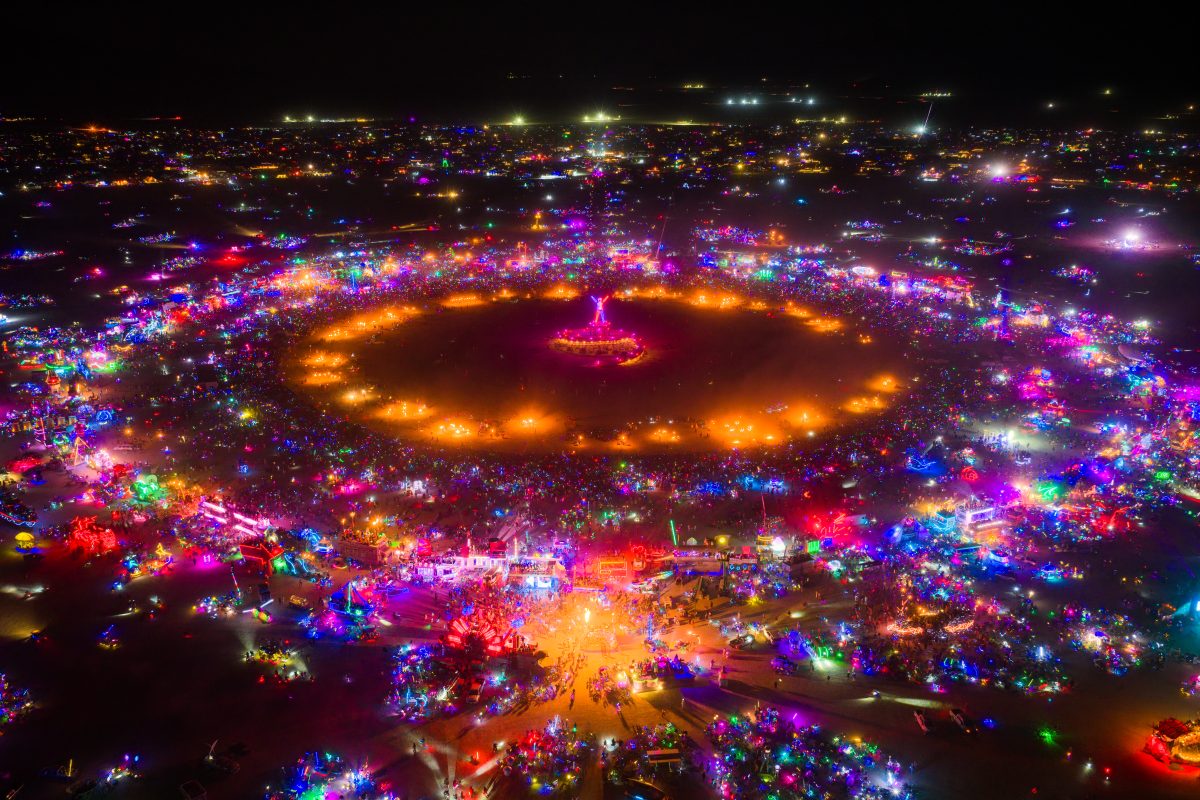 Burning Man 2025 Man Burn