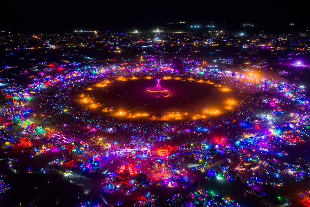 Burning Man 2025 Man Burn