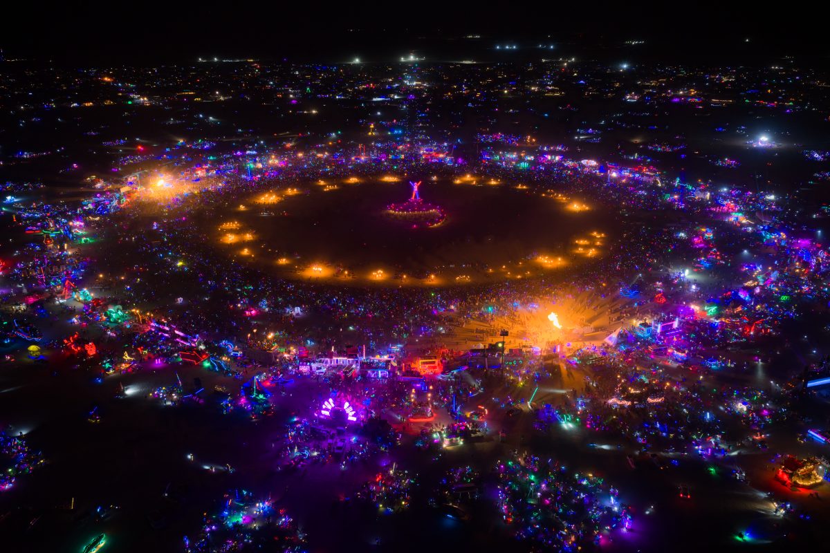 Burning Man 2025 Man Burn
