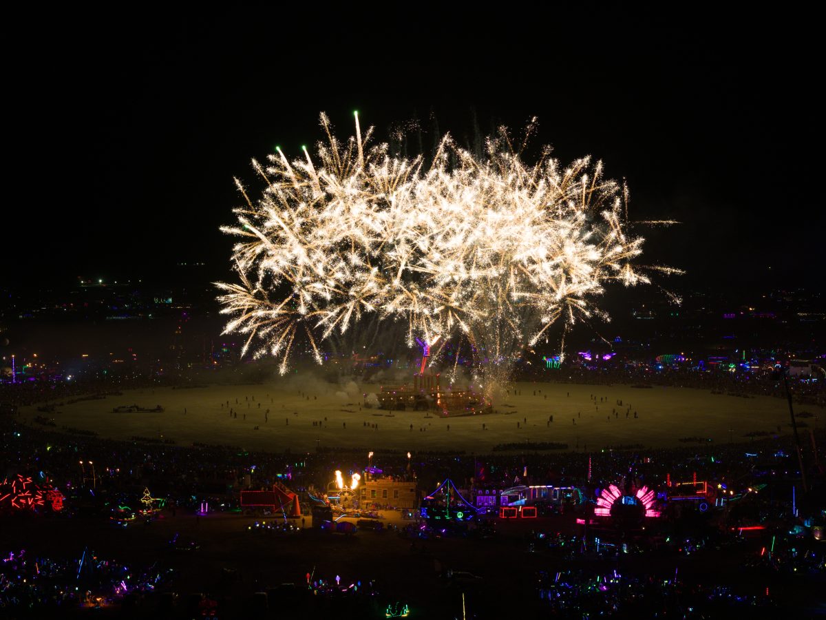 Burning Man 2025 Man Burn