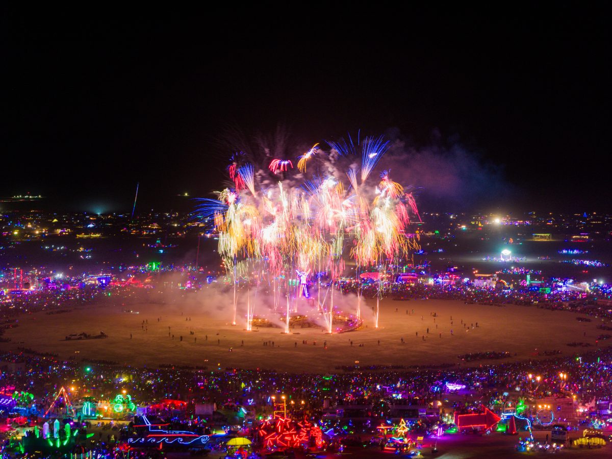 Burning Man 2025 Man Burn