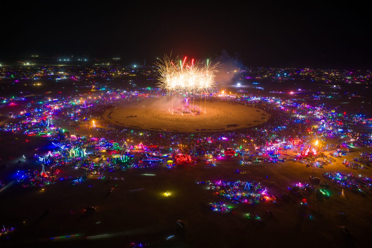 Burning Man 2025 Man Burn