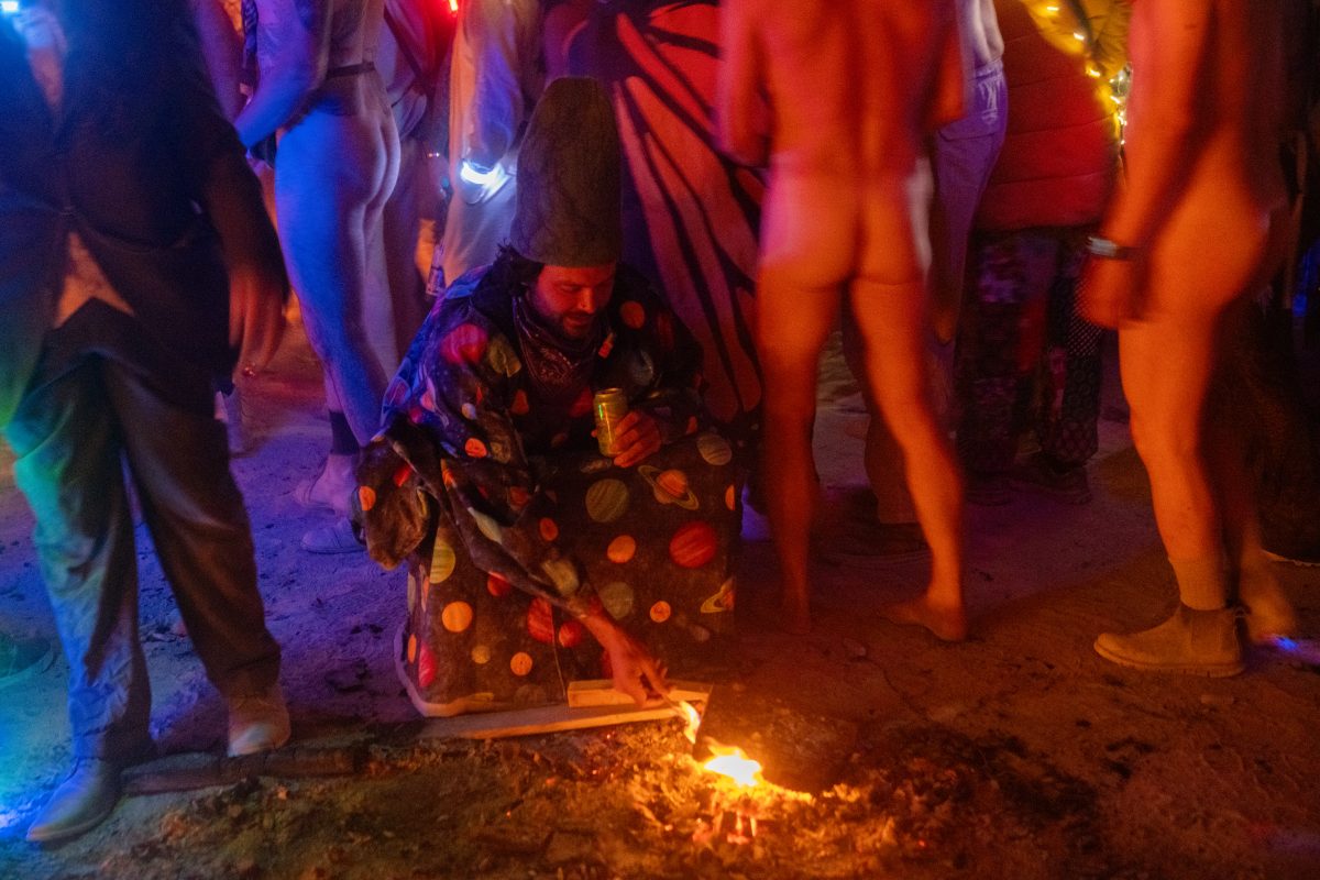 The Flames After The Man Burn