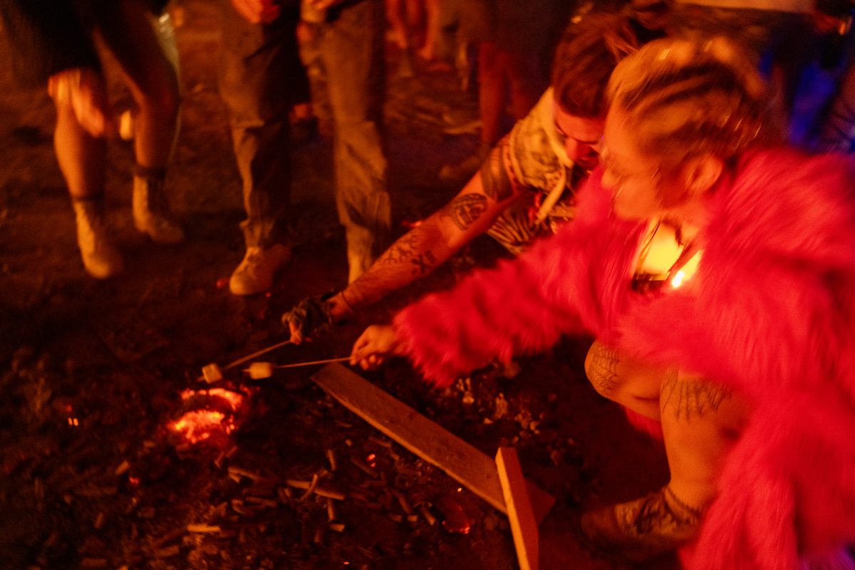 The Flames After The Man Burn