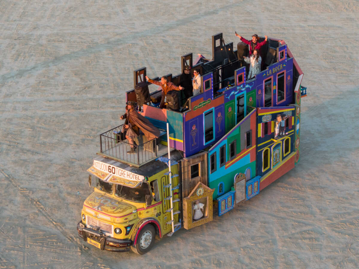 Burners Atop Mutant Vehicle Enjoying Themselves