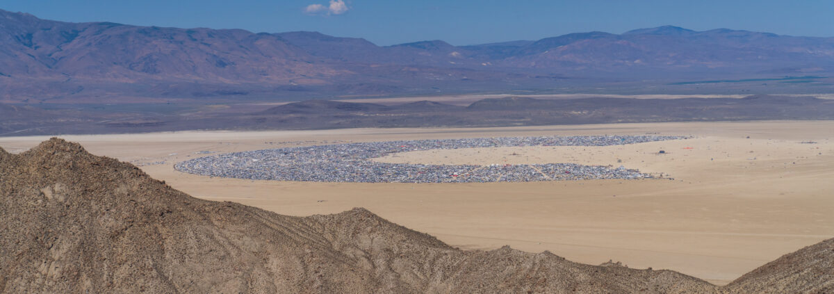 Burning Man 2025 Aerial Photo