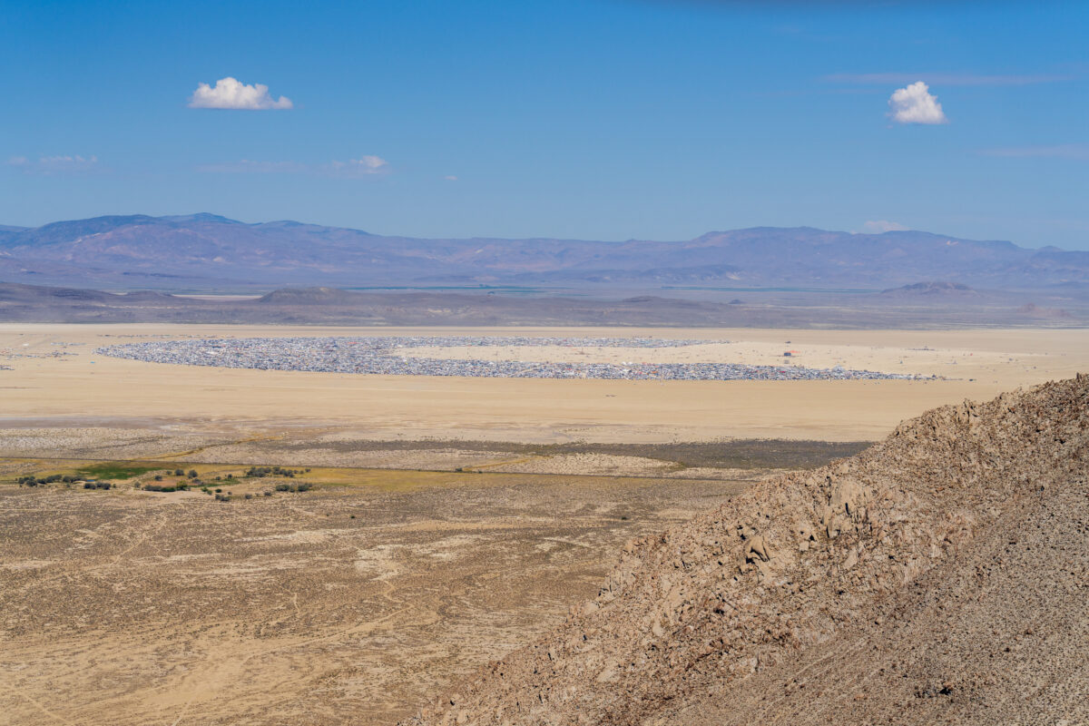 Burning Man 2025 Aerial Photo