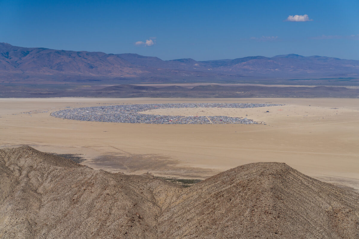 Burning Man 2025 Aerial Photo