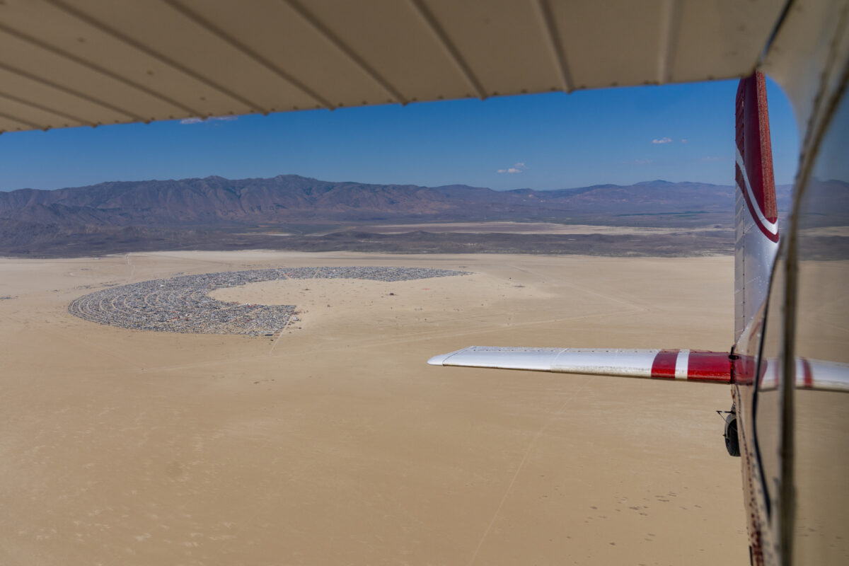 Burning Man 2025 Aerial Photo