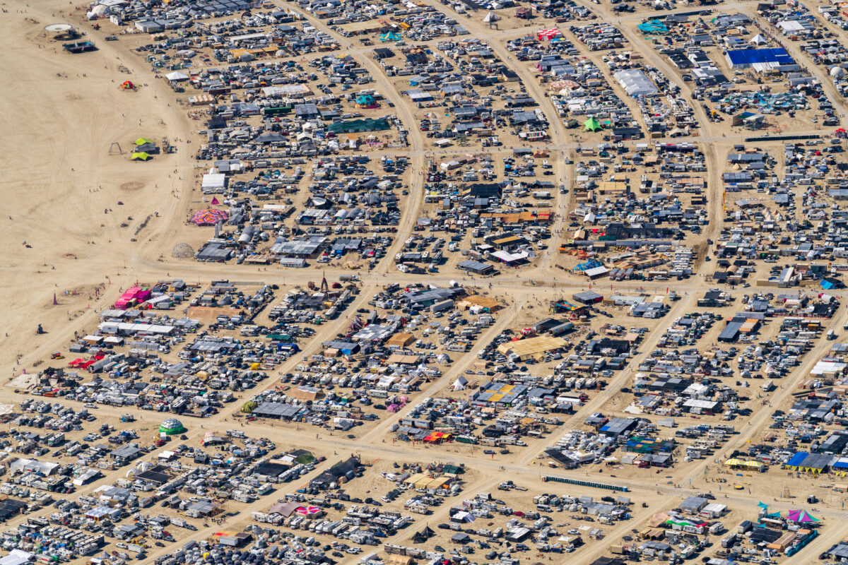 Burning Man 2025 Aerial Photo