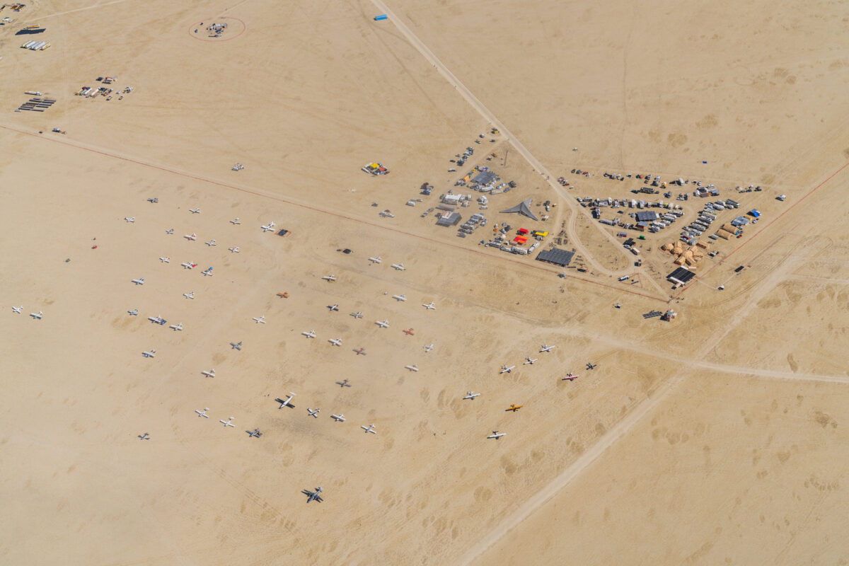 Burning Man 2025 Aerial Photo