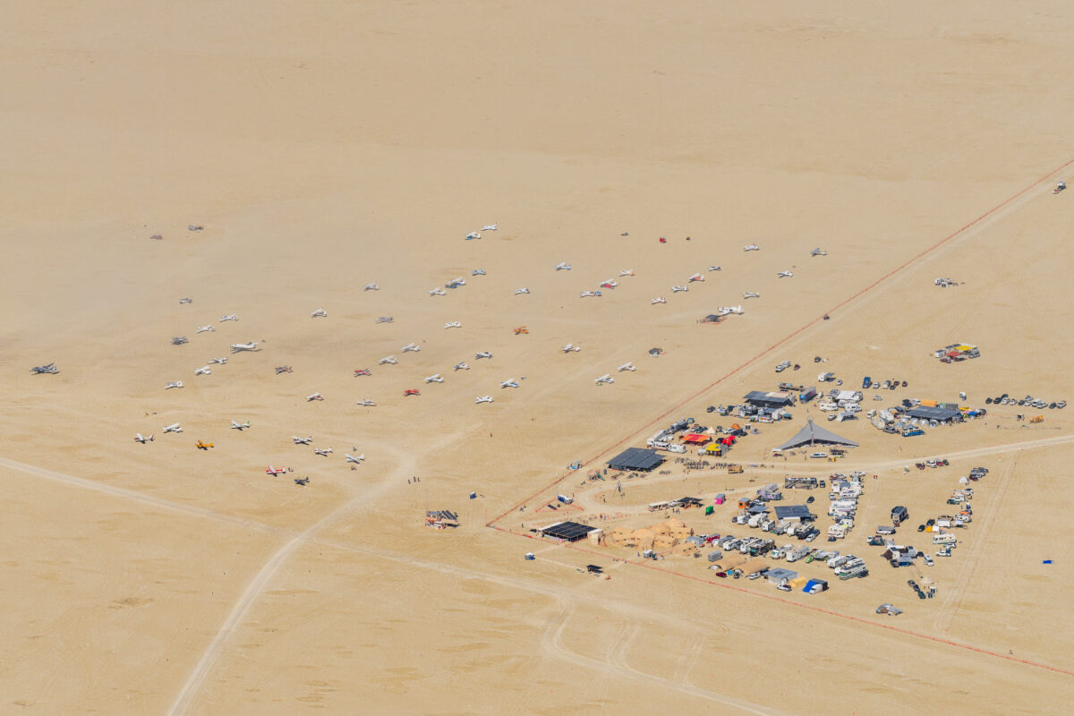 Burning Man 2025 Aerial Photo