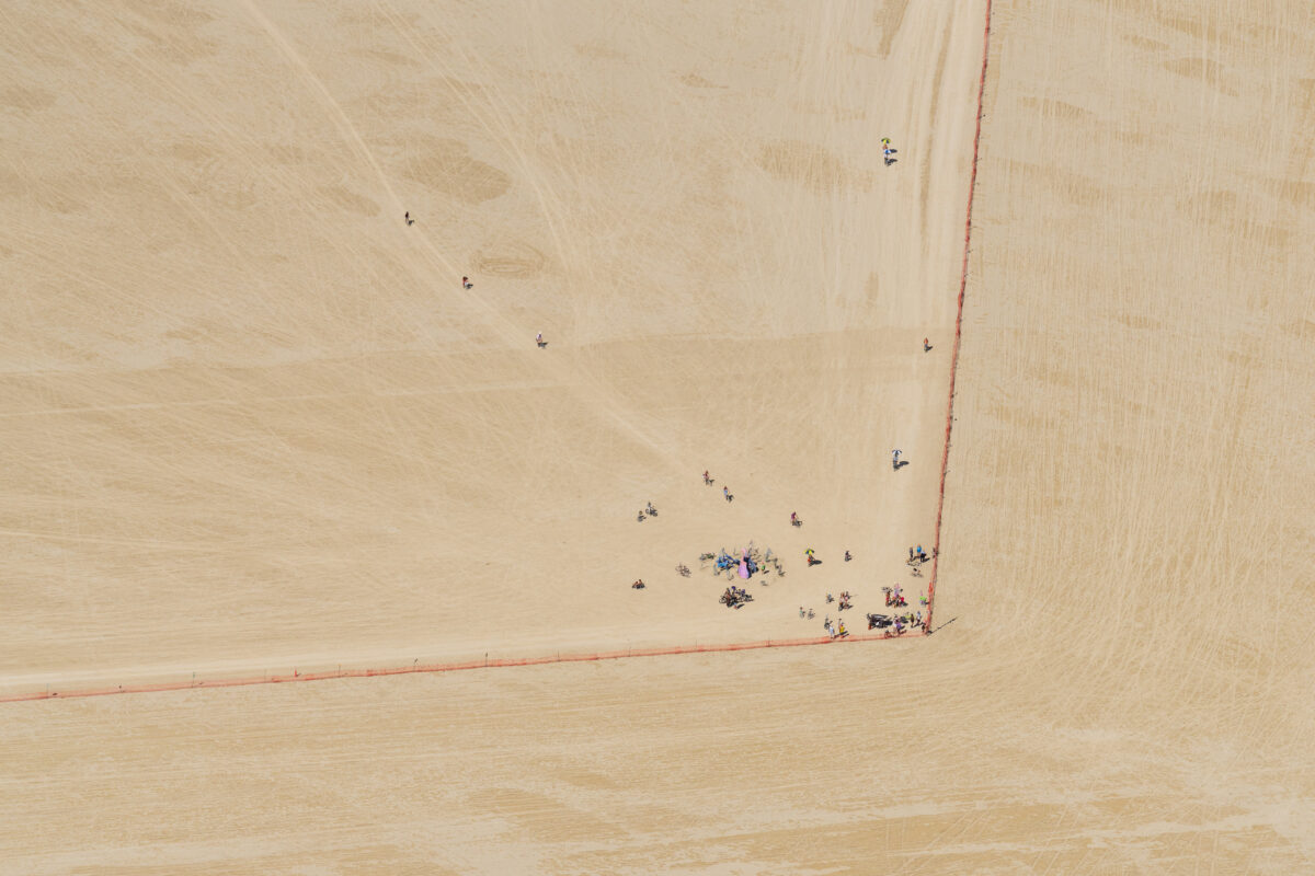 Burning Man 2025 Aerial Photo