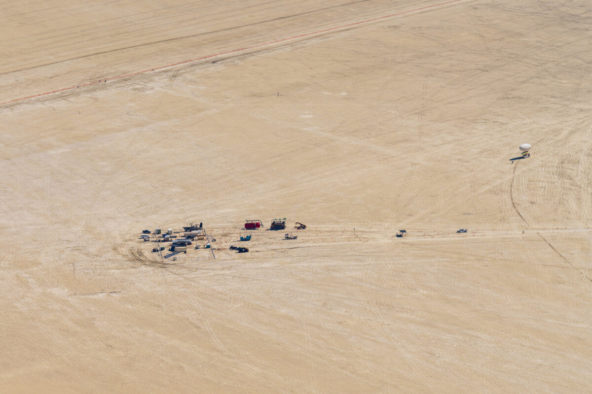 Burning Man 2025 Aerial Photo