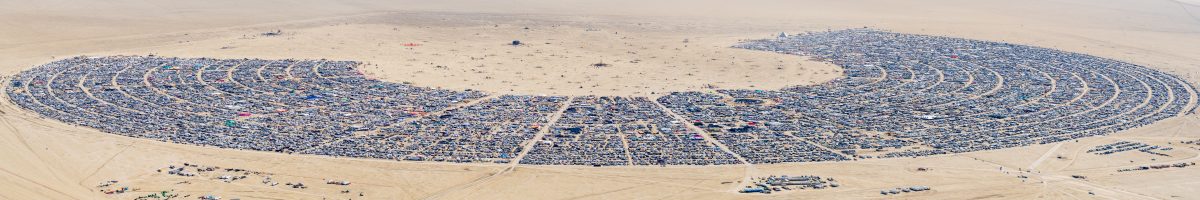 Burning Man 2025 Aerial Photo