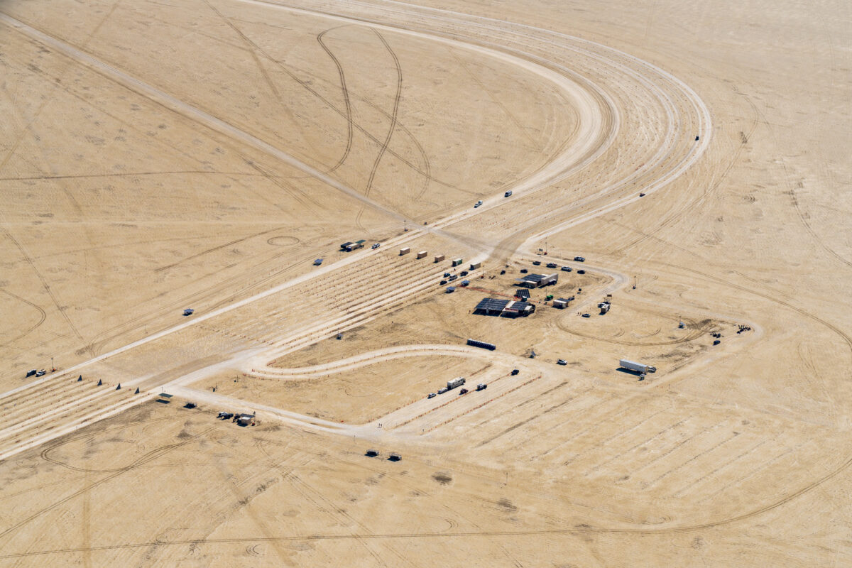 Burning Man 2025 Aerial Photo