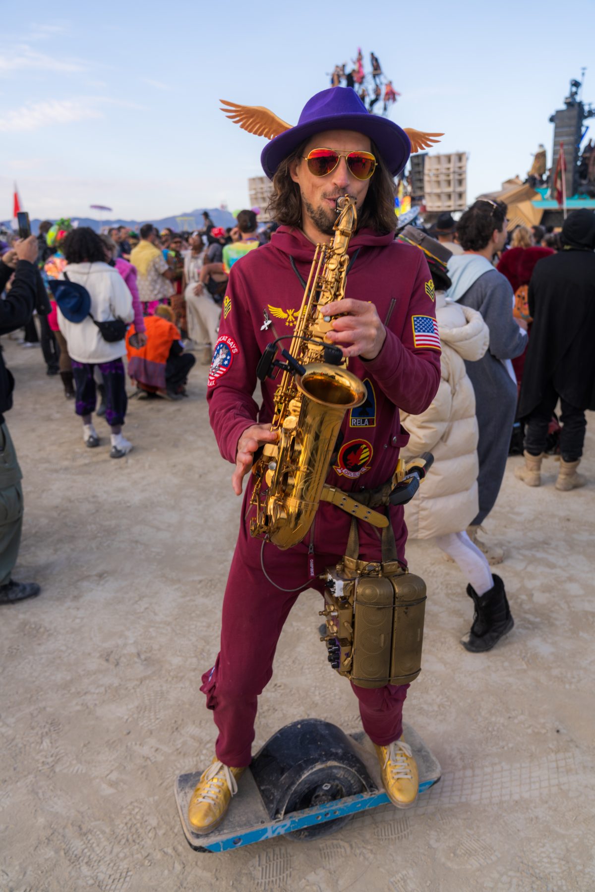 One Wheel Sax Legend