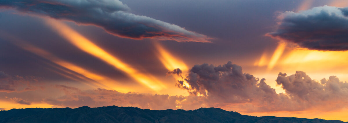 Rays of Light at Sunset