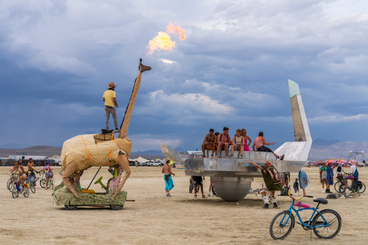 The Cosmic Carousel – A Human-made Object for an Alien World