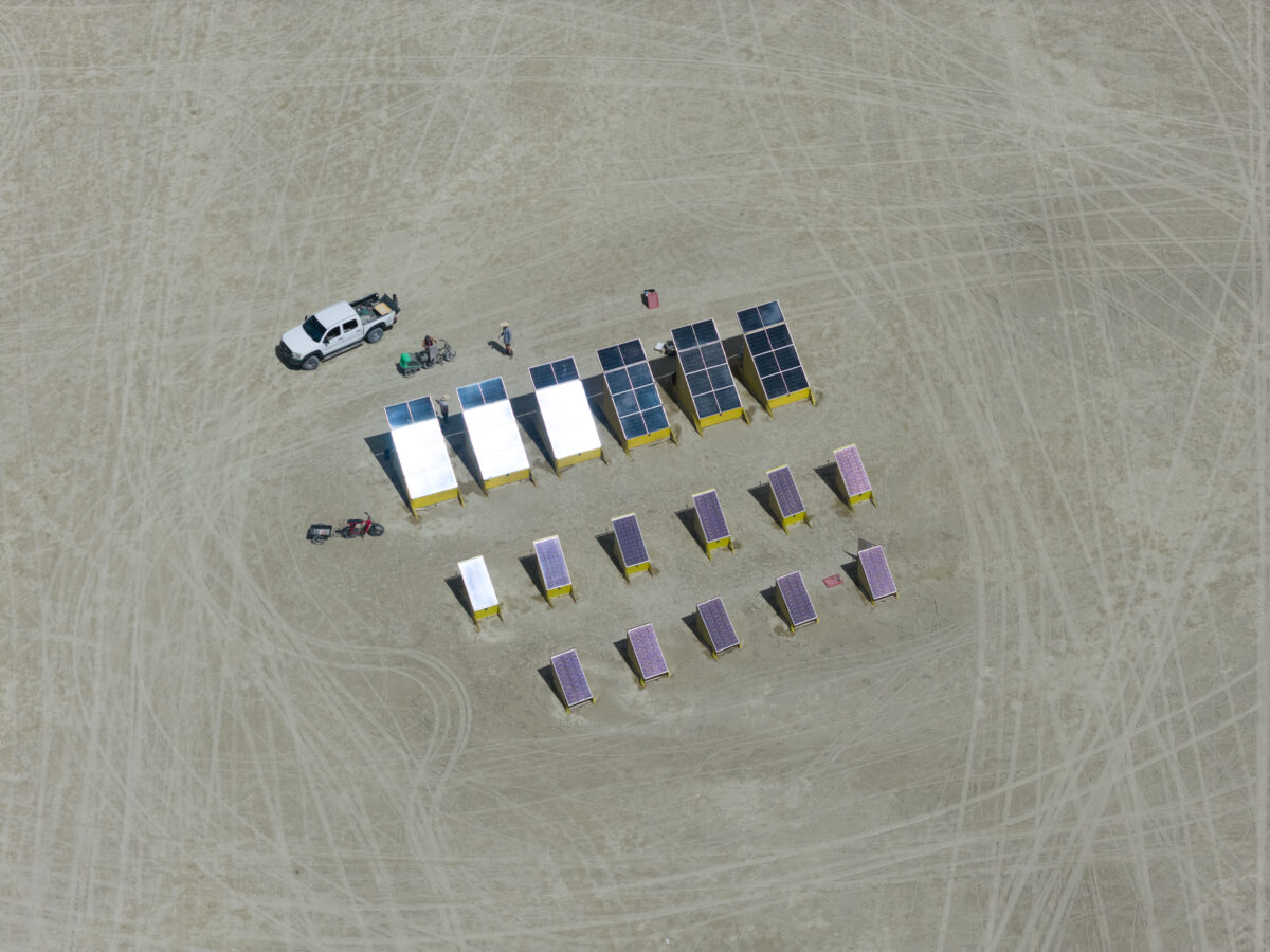 The Solar Library First Branch (build week) by Jared Ficklin aka