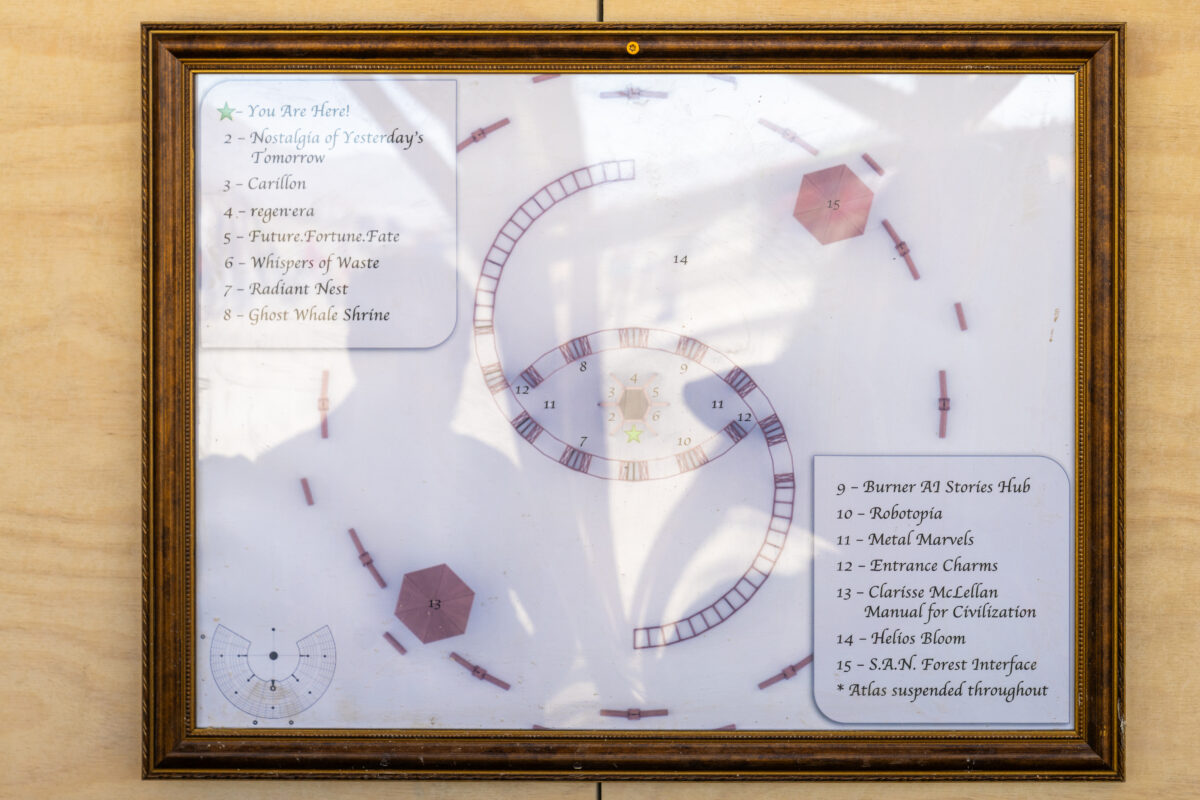 Map of Man Pavillion Art