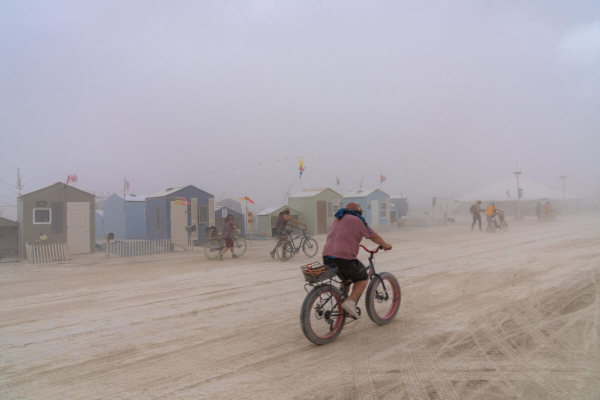 High Ratio of Walkers to To Bikers