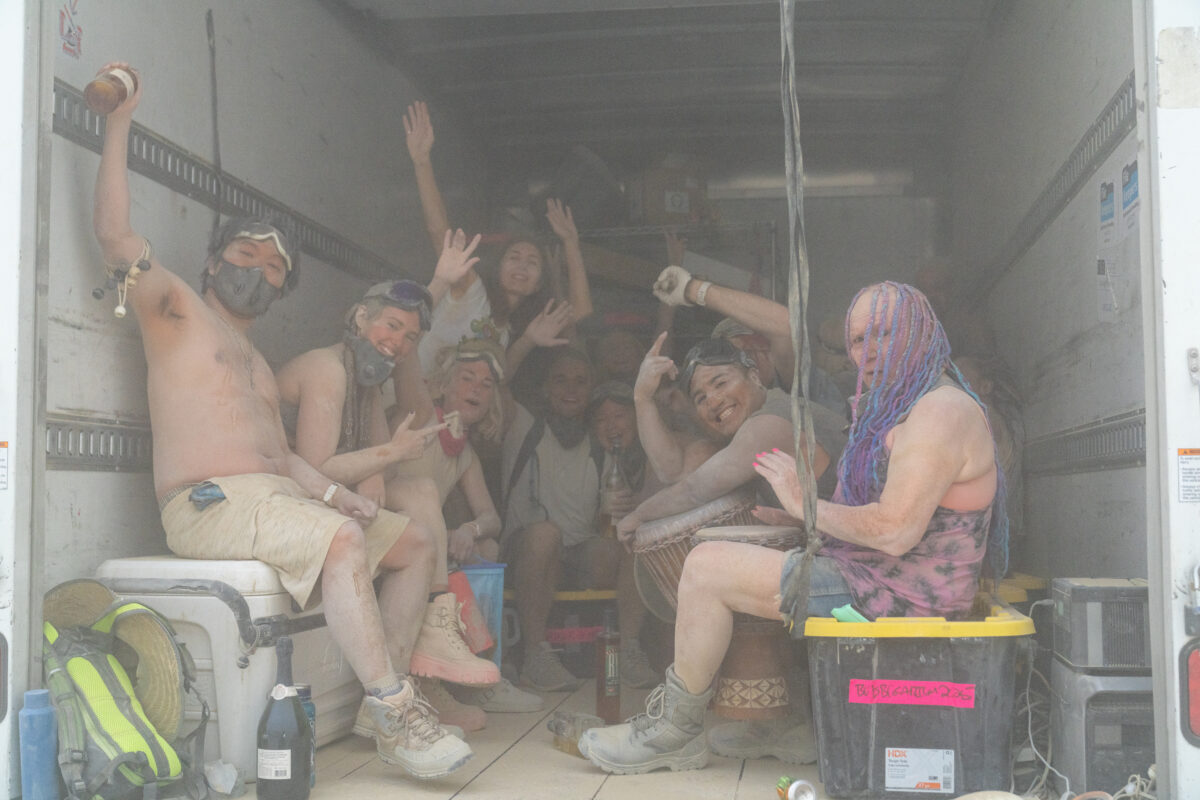 Hunkering Down in a Truck