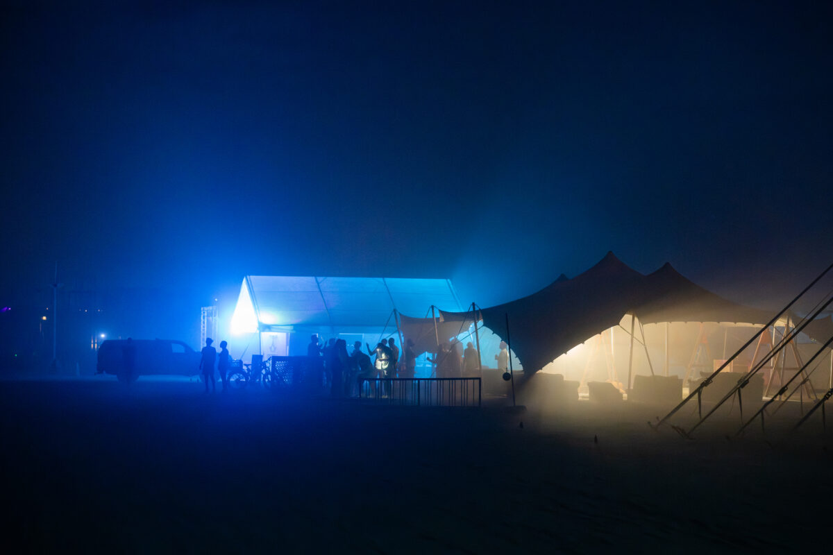 Dusty Build Week Night Scene