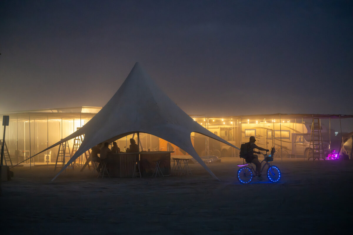 Dusty Build Week Night Scene