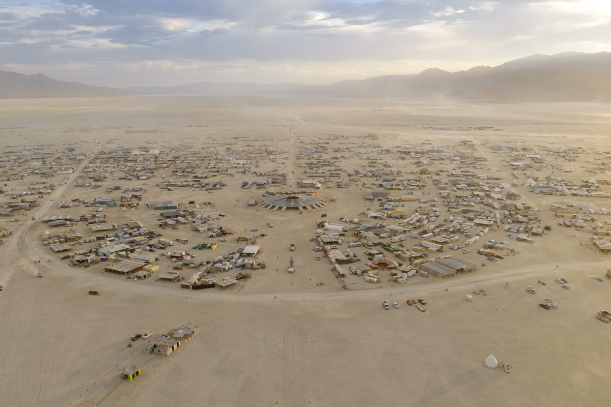 BRC Aerial Image Build Week 2025