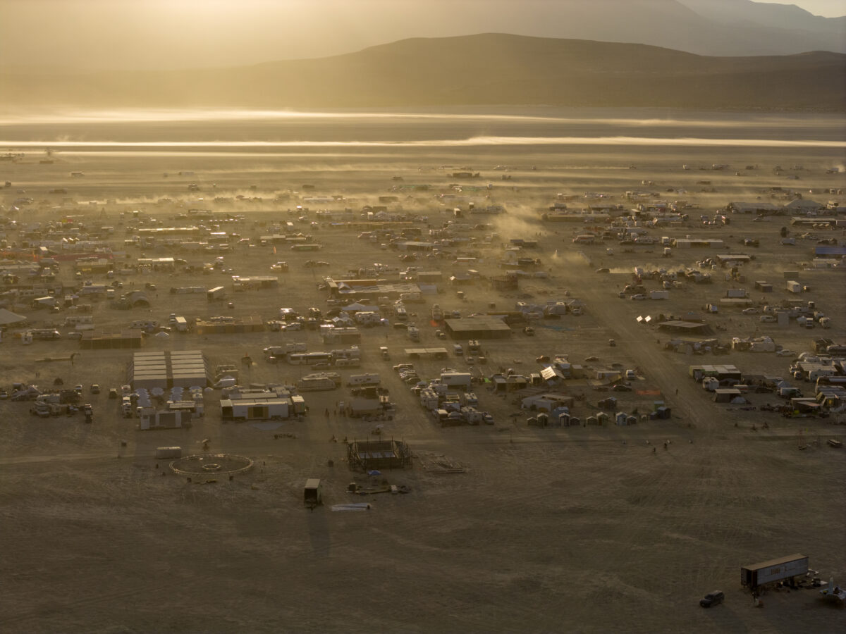 BRC Aerial Image Build Week 2025