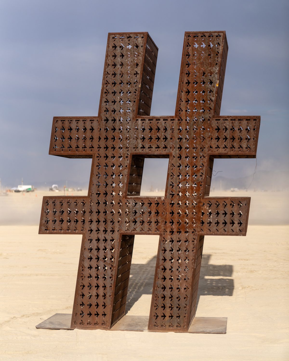 Monumental Hashtag by Laura Kimpton