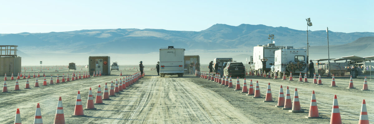 Gate Road Black Rock City 2025