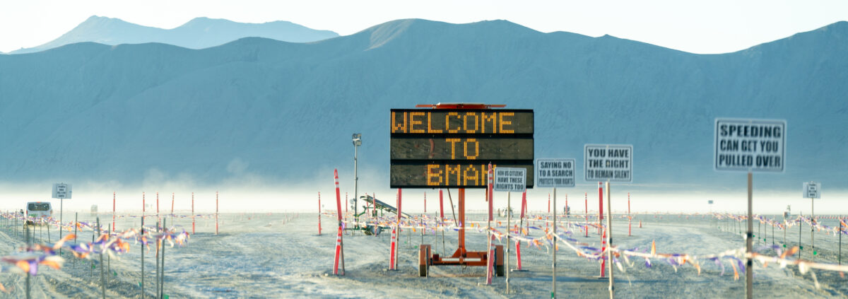 Gate Road Black Rock City 2025
