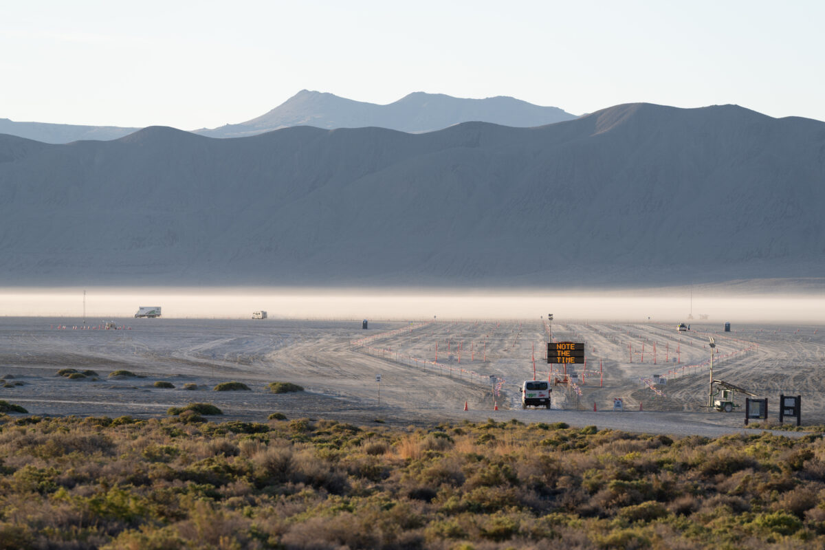 Gate Road Black Rock City 2025