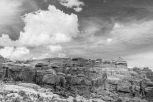 Fiery Furnace Cliffs in Arches National Park