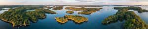 Navy Islands Aerial Panorama