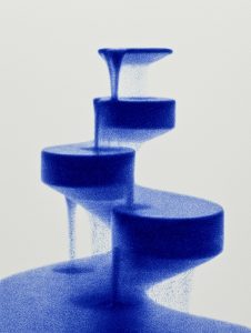 Perpetual Blue Cascade