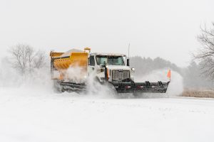 GIP Snowplow in Motion