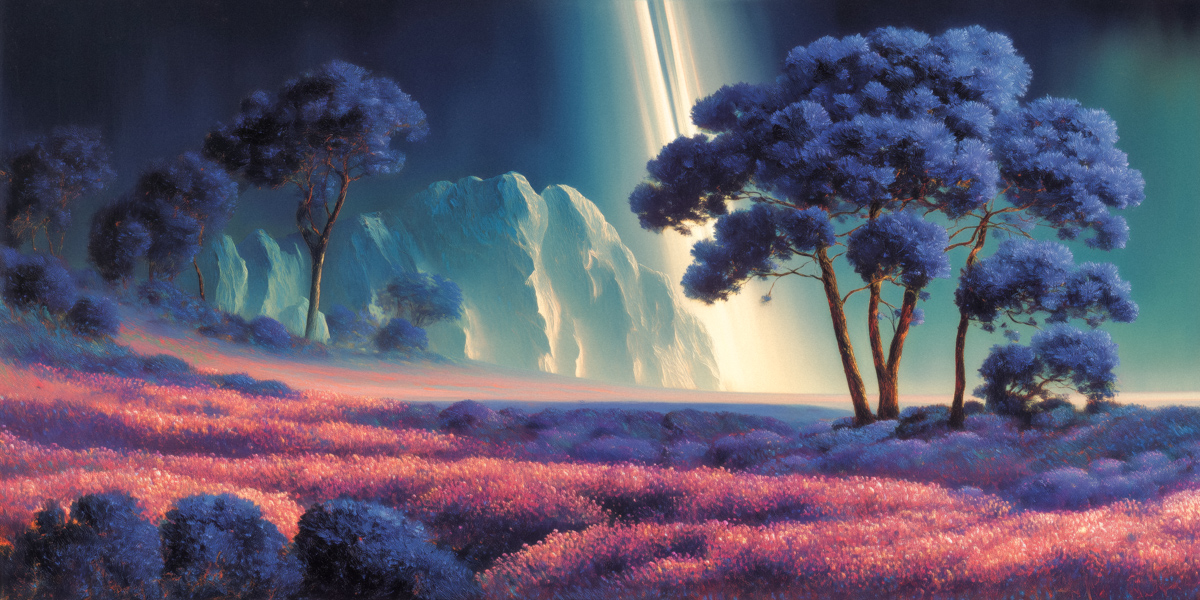 Twilight Fields of Azure