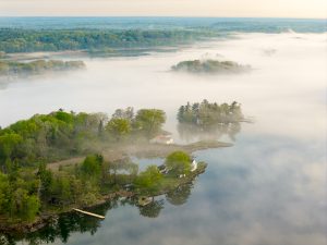 Misty Islands at Dawn