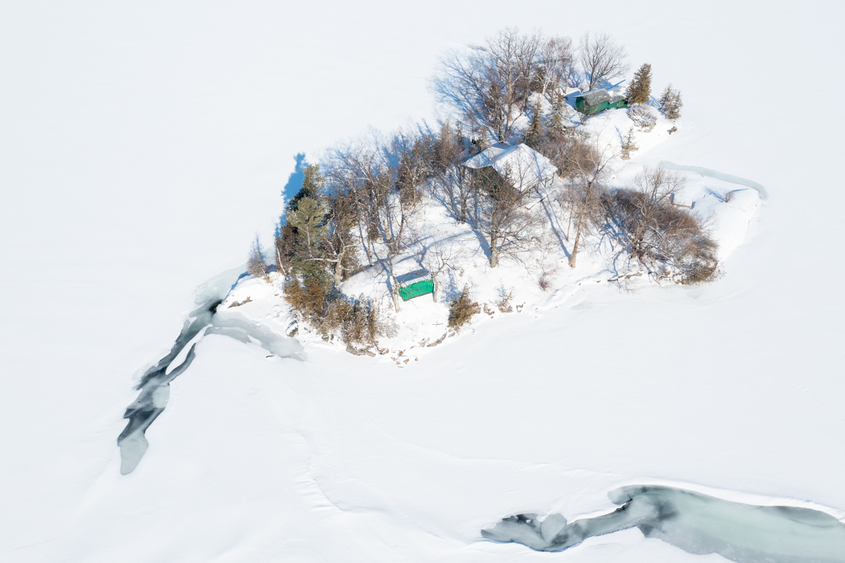 Pike Island in Winter
