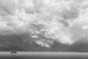 Storm Gathering Over the River