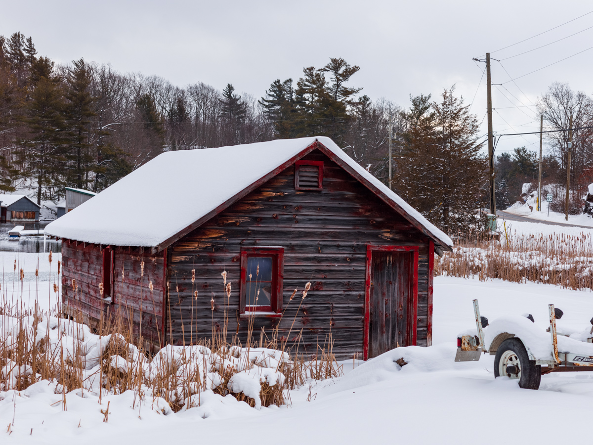 Charleston Lake Outlet Building