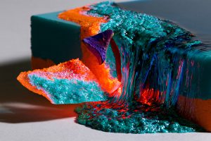 Color Field in Rupture