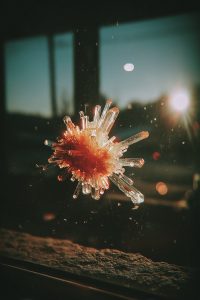 Crystal Burst Above Night City