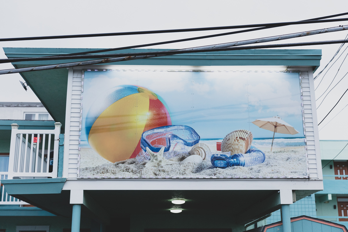 Beach Ball Mural, Wildwood Boardwalk