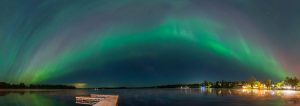 Aurora Over Ontario Lake