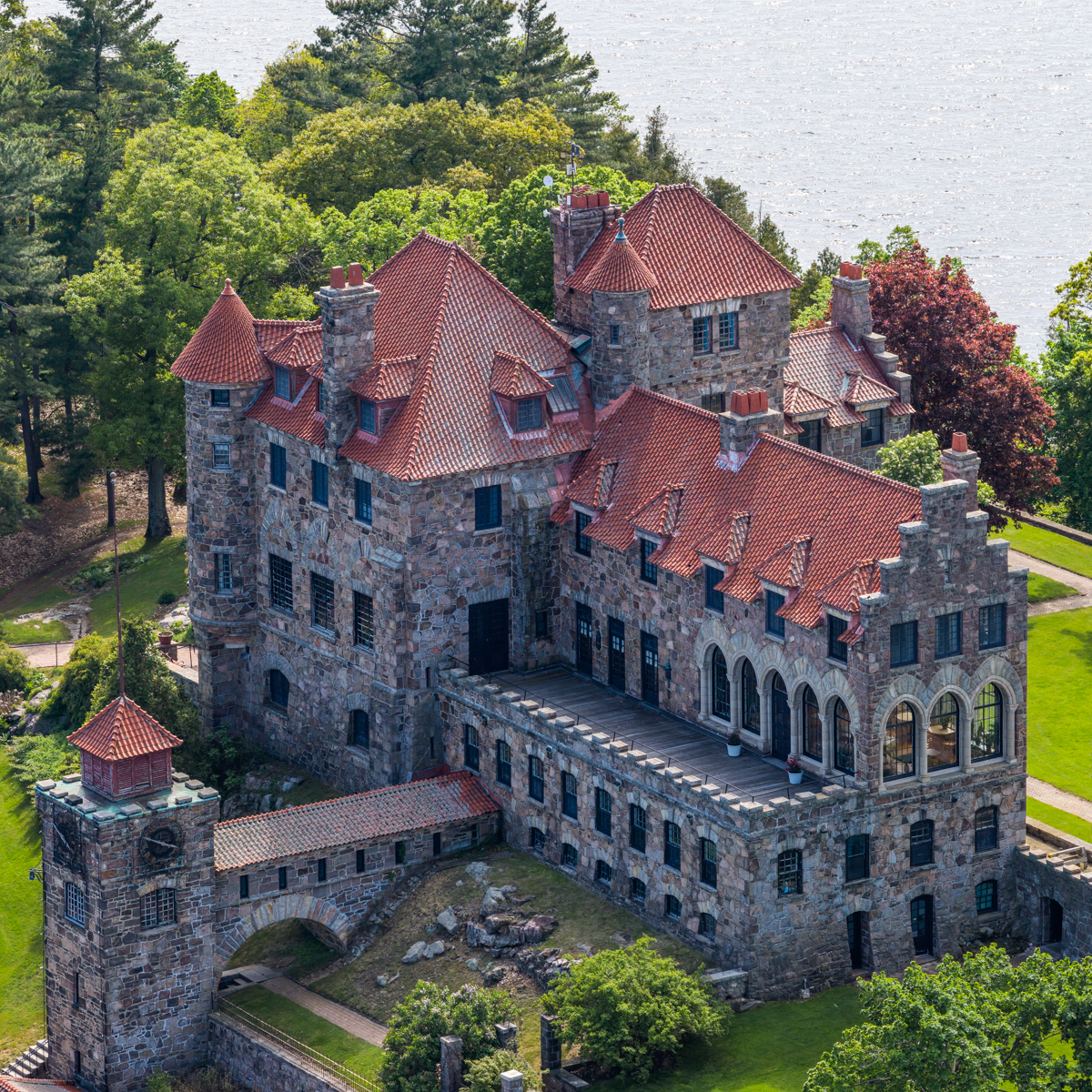 Singer Castle Aerial View